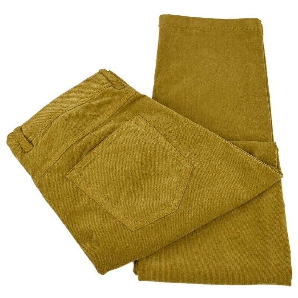 THE MENS STORE Ochre Tailored Fit 5 Pocket Cotton Baby Wale Cord Pants 36 30 NWT